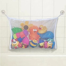 Baby Bathroom Mesh Bath Bag Kids Cartoon Basket Net Children'S Games Network Wat