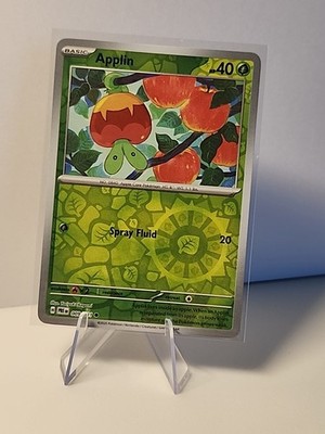 Applin 009/131 Sv: Prismatic Evolutions Reverse Holo Pokémon TCG NM 