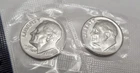 1983 P & D Roosevelt Dime Set (2 Coins) *BU - SOUVENIER MINT CELLO*