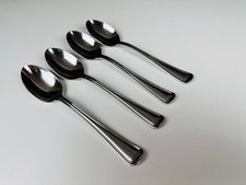 Set of 4 Oval Soup Spoons Gorham MONET FROSTE...