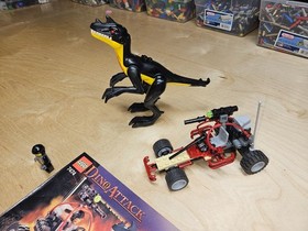 LEGO Dino Attack 7474 & 7475 Sets.  Both 100% complete with manuals and dinos