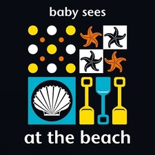 Chez Picthall Baby Sees: At the Beach (Board Book) Baby Sees
