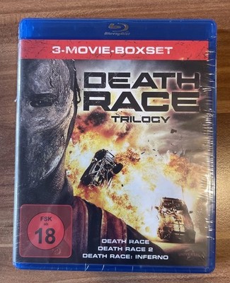 Blu-Ray Box Death Race 1+2+3 Inferno Trilogy Neu