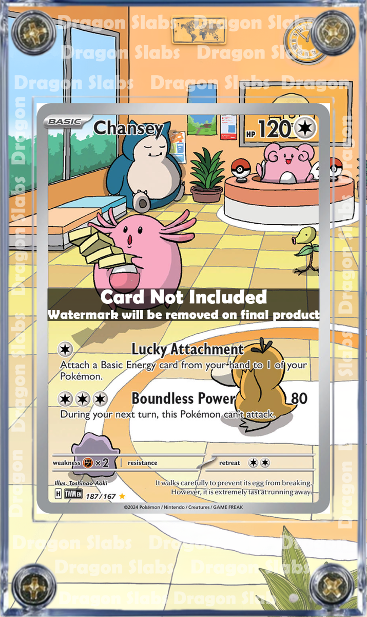 Pokemon Chansey IR 187/167 Twilight Masquerade Extended Artwork