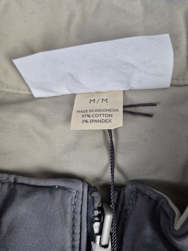Tommy Bahama NWT Top Sail Reversible Vest Medium Gray Khaki $225 New - Bild 3 von 9