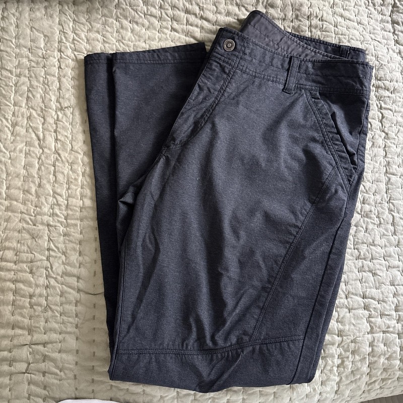 KÜHL Deceptr Mens Tapered Casual Pants Black 40W Stretch Pockets