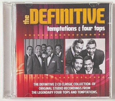 The Temptations Four Tops 2xCD The Definitive Collection Hits Compilation 2007