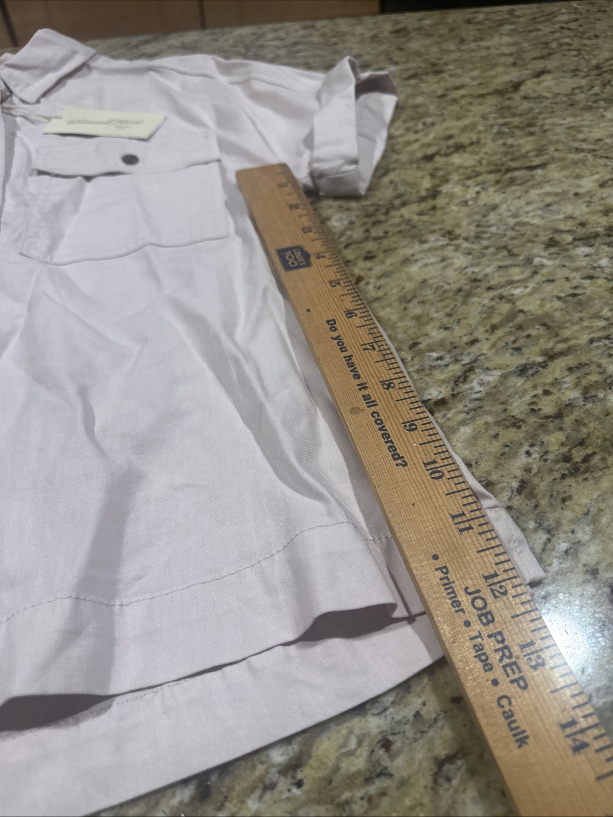 Universal Thread Short Sleeve Utility Button Down… - image 9