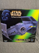 1996 Kenner Star Wars  The Power of the Force Darth Vader's TIE Fighter Vehicle