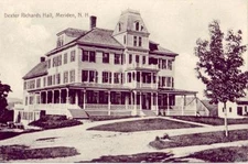 MERIDEN, NH DEXTER RICHARDS HALL 1910