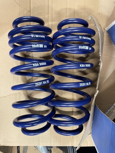 New Skoda Octavia RS Lowering Springs H&R 28833-1 2WD 5E 2013- REAR ONLY - Picture 3 of 3