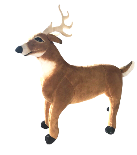 big deer stuffed animal