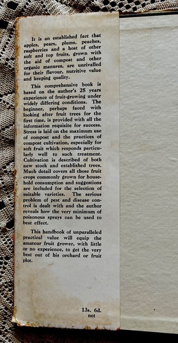 Compost Fruit Growing By S. R. Williams 1961 HB, DJ - Picture 6 of 23