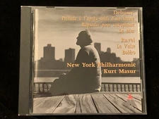 DEBUSSY & RAVEL - KURT MASUR & New York Philharmonic - TELDEC CD 1997