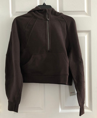 Lululemon Sサイズ 黒 NWT Lululemon Scuba Oversized Sherpa 1/2 Zip~SIZE:XS/S,M/L