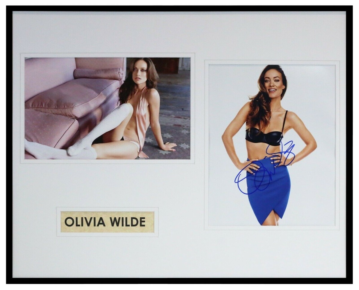 Olivia Wilde Signed Framed 16x20 Photo Set House Vinyl Alpha Dog