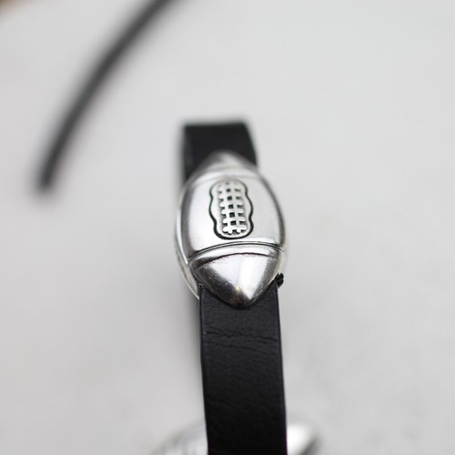 Rugby Ball American Football Magnetverschluss DIY Schmuck basteln Zubehör - Picture 2 of 9
