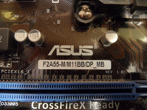 ASUS F2A55-M/M11BB/DP_MB Motherboard With A8-5500 CPU and 8 Gb Ram - Picture 6 of 11