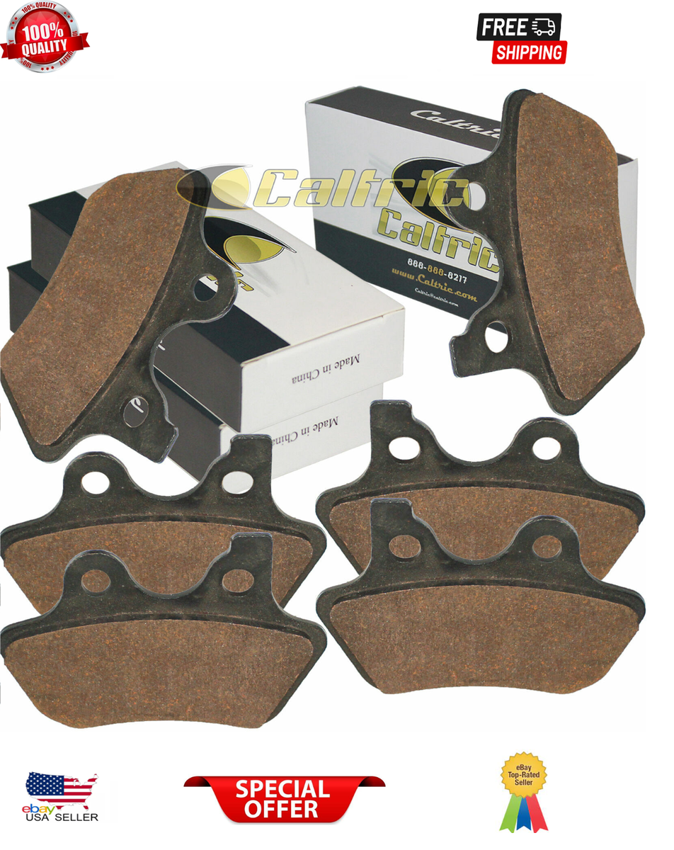 フット Front Rear Brake Pads for Harley Davidson Flht 1450 Electra
