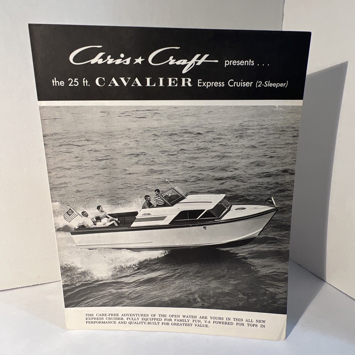 1961 CHRIS CRAFT Presents… The 25ft. Cavalier Express Cruiser