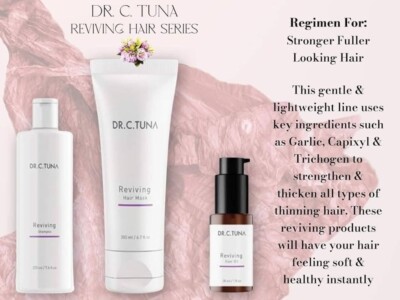 FARMASI DR. TUNA REVIVING SERIES HAIR CARE SET 3 STRONG HAIR