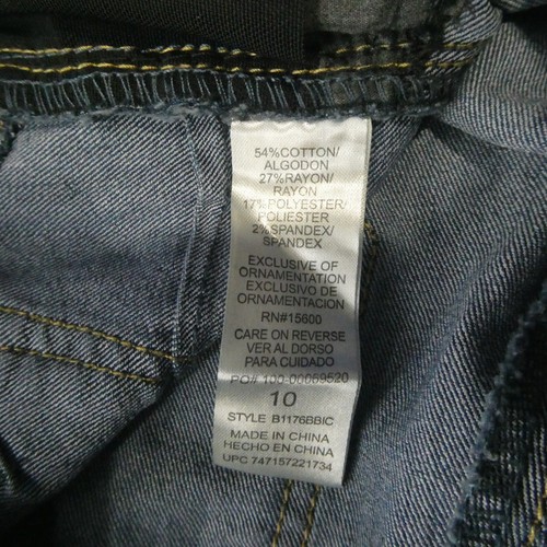 Democracy Women’s Blue Size 10 32x27 Ab Solution Booty Lift Jegging - Picture 6 of 6