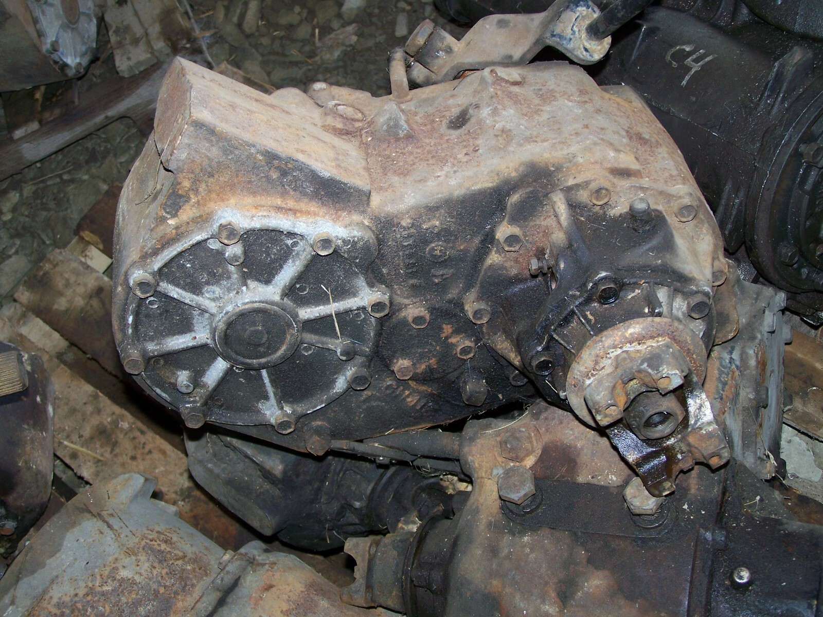 Ford NP205 Mated Transfer Case and shifter eBay