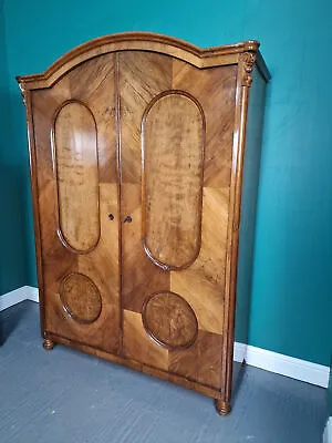 Buy An Antique Early 20th Century European Pair Of Wardrobes Armoire ~Delivery Avail