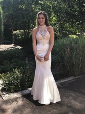 White Prom Dress. Size 6