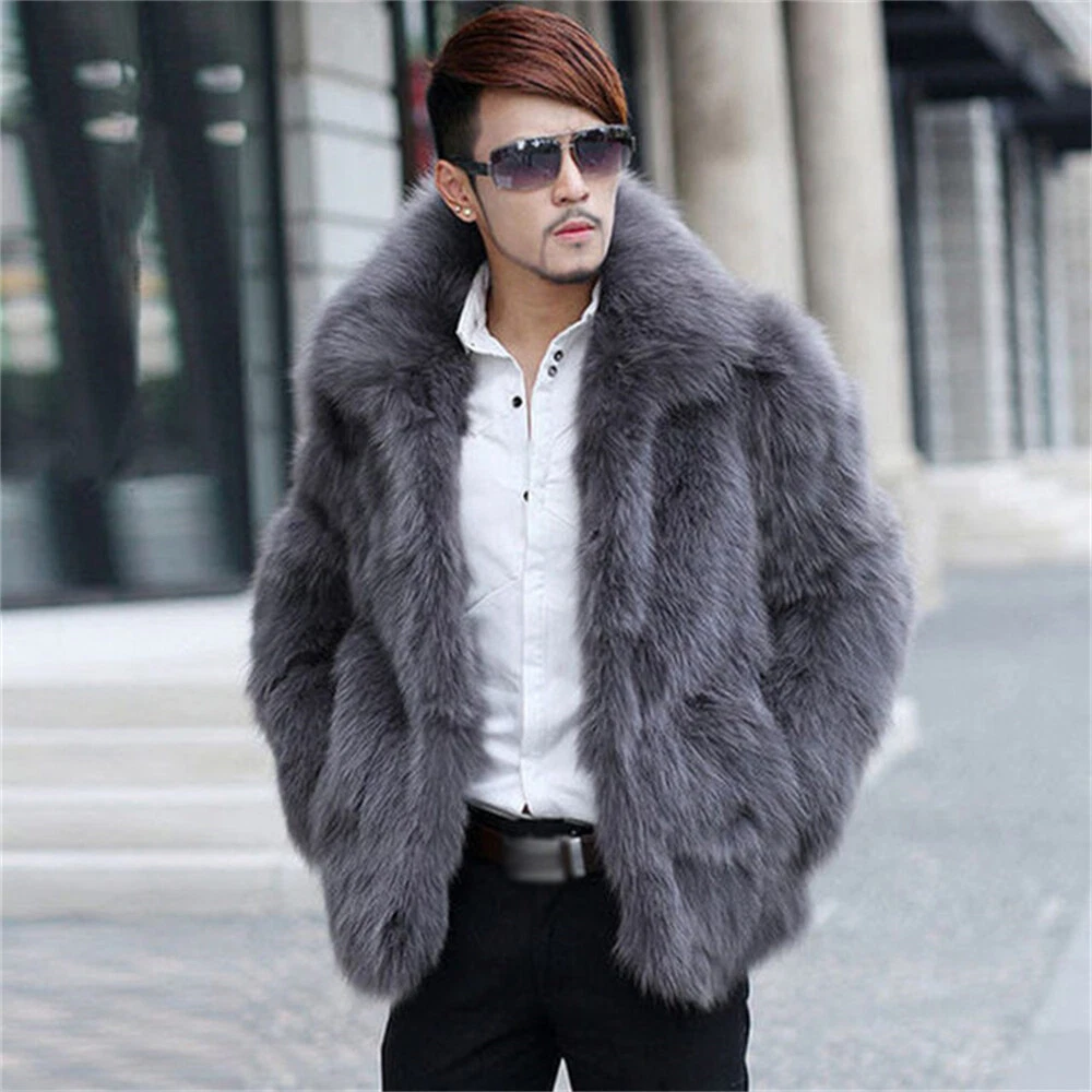 Fur jacket hotsell without sleeves