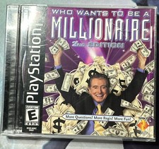 Who Wants to Be a Millionaire: 2nd Edition (PlayStation 1, 2000) Tested working