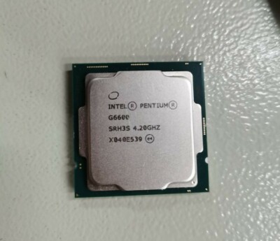 intel 第10世代 CPU Pentium G6600 LGA1200 10Th Gen Intel PENTIUM G6600 LGA 1200 CPU 4.20 GHz Dual