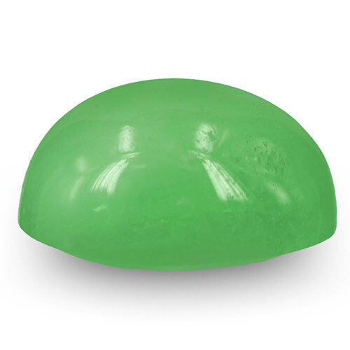 COLOMBIA Emerald 6.94 Cts Natural Lively Green Oval - Picture 2 of 3
