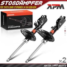 2x Stoßdämpfer Gasdruck Hinterachse für Toyota Camry Stufenheck V4 XV4 2006-2014
