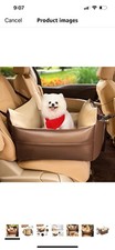 Small Medium Dog Car Seat Waterproof Dog Travel Booster Seat