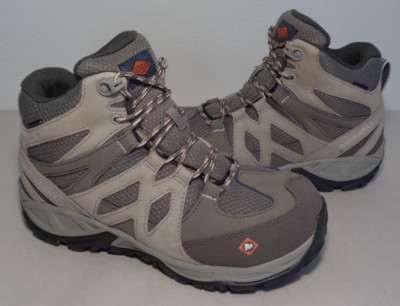 Merrell Size 8 M SIREN MID WP Brindle Boots New Women's Alloy Toe Work Shoes