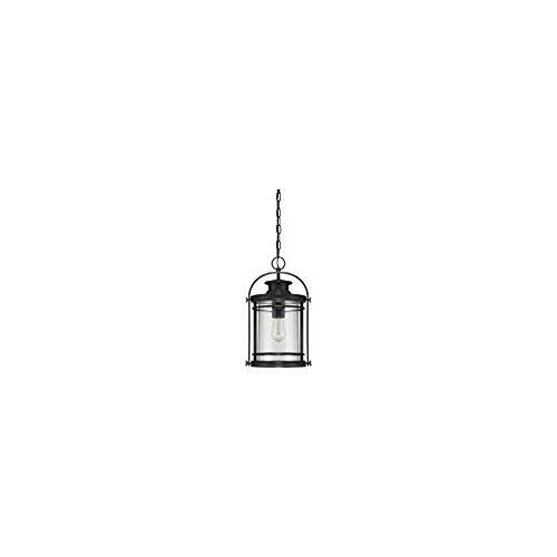 Quoizel BKR1910K 1-Light Booker Outdoor Lantern in Mystic Black - Picture 3 of 9