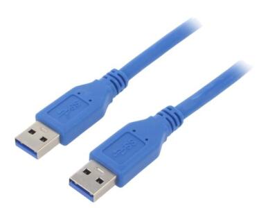 AK-USB-14 Kabel USB 3.0 USB A-Stecker,beiderseitig vernickelt 1,8m AKYGA