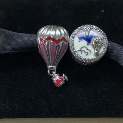 NEU MIT ETIKETT ORIGINAL PANDORA 925 ALE SILBER AUF & WEG CHARM SET