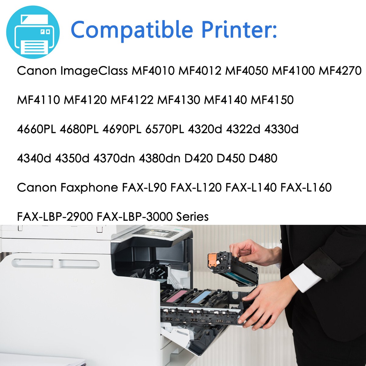 Printing Saver FX10 Compatible Toner For CANON I-SENSYS MF4010 - Foto 9
