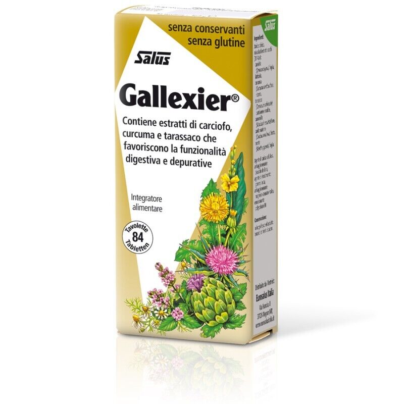 Salus Gallexier Tavolette In Compresse Per Digestioni Difficili 84 Tavolette