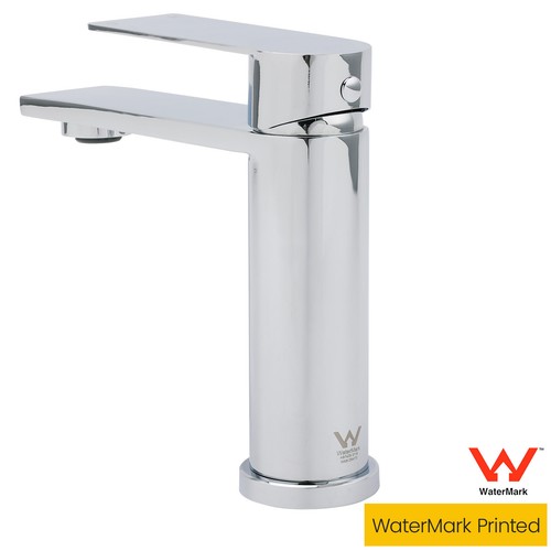 WELS Chrome Round/Square Basin Mixer Bathroom Sink Vanity Faucet Tap Spout - Picture 39 of 49