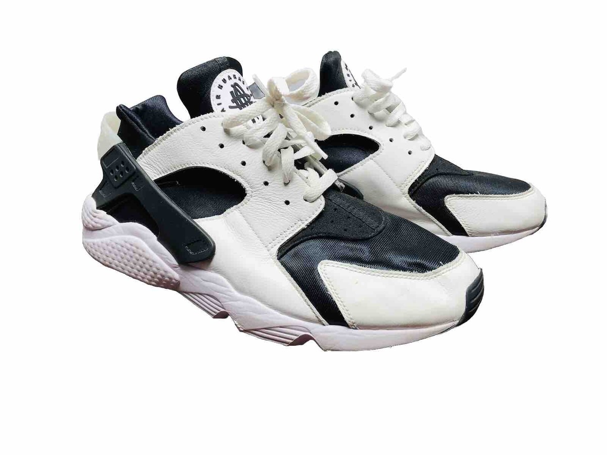 nike huarache og black white