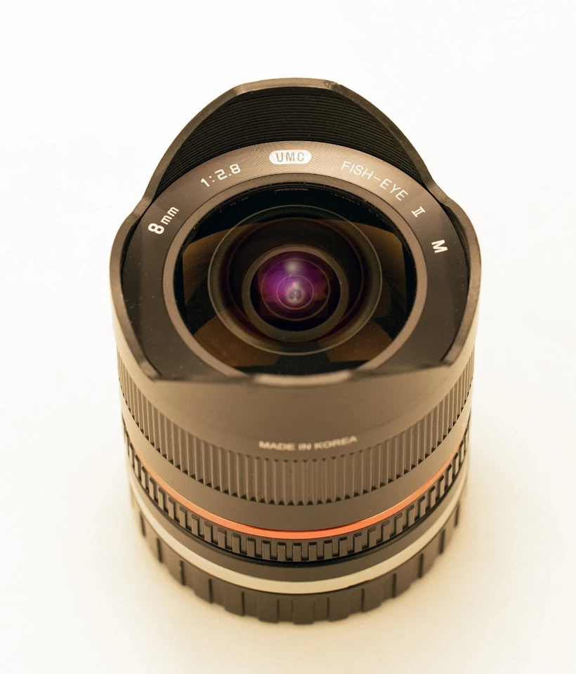 Samyang f2.8 8mm umc fish eye II for Canon M - Imagen 3 de 4