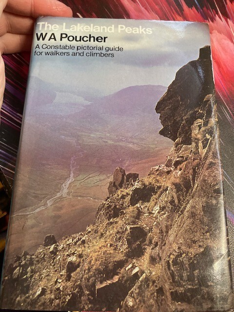 The Lakeland Peaks - W A Poucher HB DJ