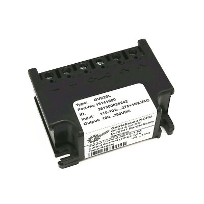 GVE20L full wave motor brake rectifier AC 110-275V DC100-250VDC