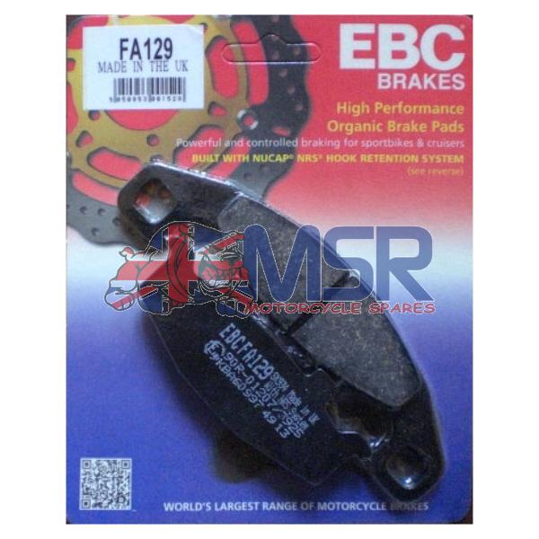 Kawasaki GPZ500S EBC FA129 Front Brake Pads 1987-1993