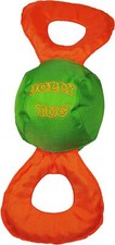 Jolly Pets Tug Dog and Squeak Medium, Color may vary from photo