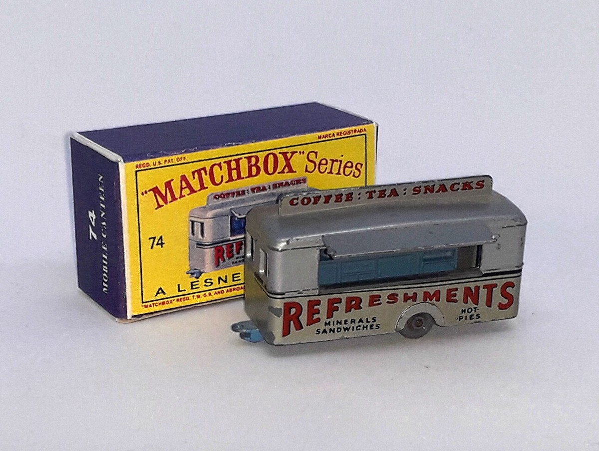Matchbox Lesney 74 Mobile Canteen Original Model with Replacement