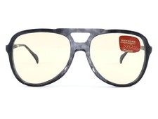 NEW VINTAGE METZLER 2880 TRANSLUCENT MARBLED SUNGLASSES MADE IN GERMANY 1980'S